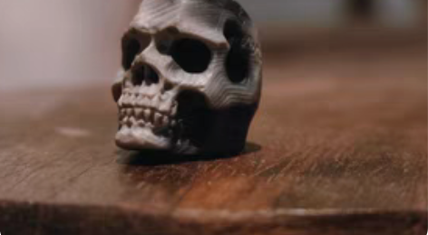 台湾珠改骷髅头 骨瓷白灰13.13.11 ...