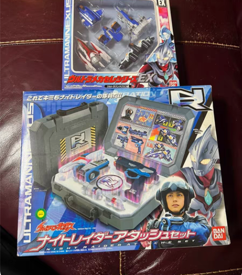 奥特曼 怪兽 奈克瑟斯奥特曼 夜袭队软胶战...