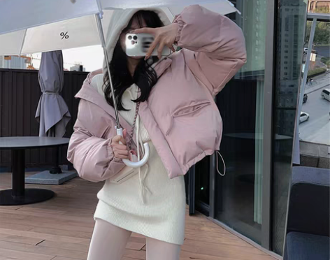 转卖IN MIMIFACE 面包服棉衣女秋...