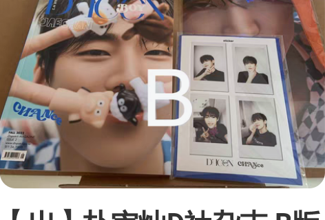 【出】朴宰灿D社杂志 B版 C版 D版,都...