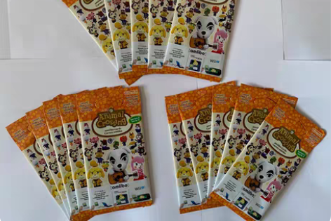 包邮amiibo 官方弹任天堂包第2弹卡包...