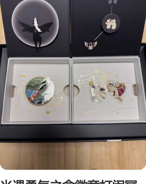 光遇勇气之盒徽章打闹冥龙徽章整盒一套全新未...