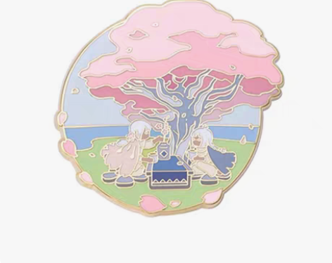 包邮【现货】光遇花憩茶几徽章 全新未拆封，...