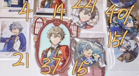 【均可拆】回血濑名泉国五立牌吧唧pld四周...