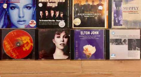 二手CD 港台歌星 英美歌星 试音金碟 陈...