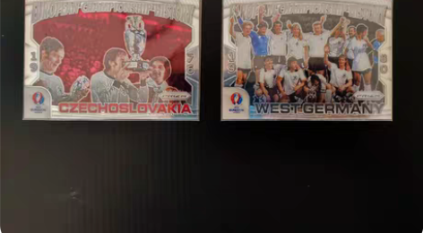 帕尼尼2016欧洲杯夺冠特卡两张 1976...