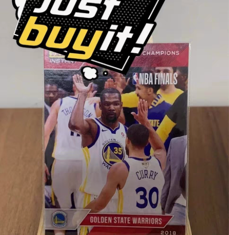 包邮勇士18年夺冠限量编击掌特卡 纪念意义...