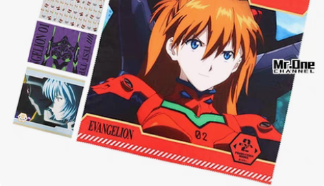 包邮日本原装 EVA新世纪福音战士 超细纤...