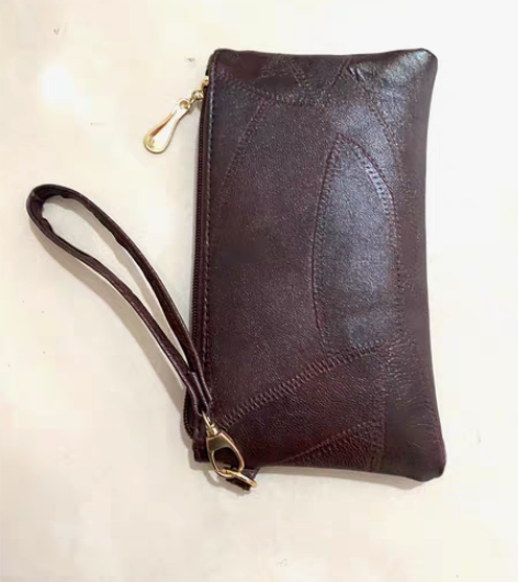 全新夹层皮包10元 全新红色印花钱包5元 ...