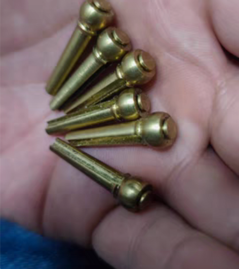 黄铜固弦钉，固弦锥，民谣吉他19.9包邮 ...