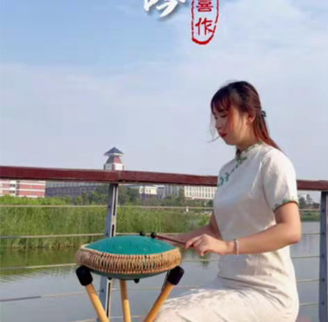 包邮实体转让！鲁儒空灵鼓15音打击乐器初学...