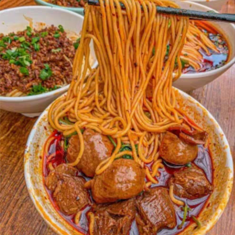 面馆免费试吃，特味老卤面多种口味技术教学，...