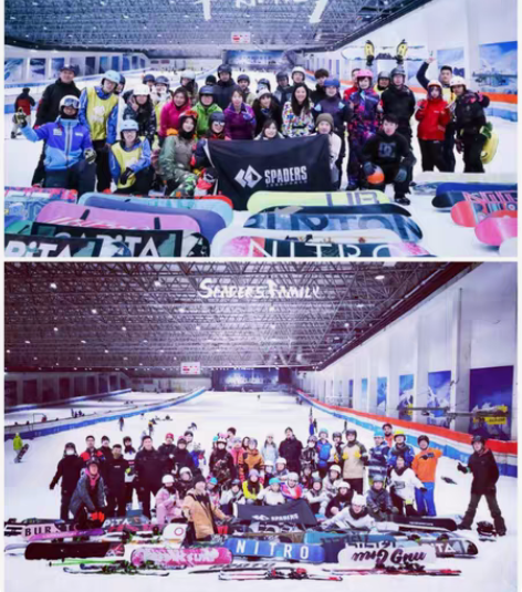 【绍兴乔波单板滑雪教练】绍兴乔波滑雪场，单...