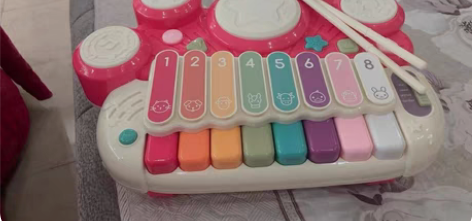 包邮babycare宝宝手敲琴儿童乐器玩具...