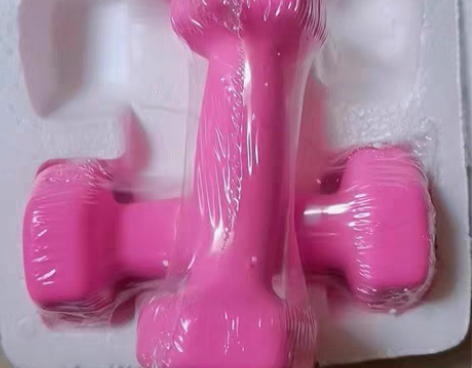 包邮哑铃厂家不干了六角铸铁小哑铃女士一对2...