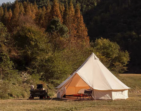 包邮蒙古包帐篷户外防雨立刻原地露营加厚便携...