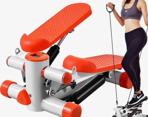 转卖健身器材 免安装家用踏步机脚踏机静音多...