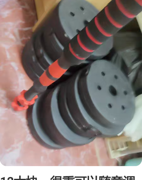 12大块，很重可以随意调双举单举 感兴趣的...