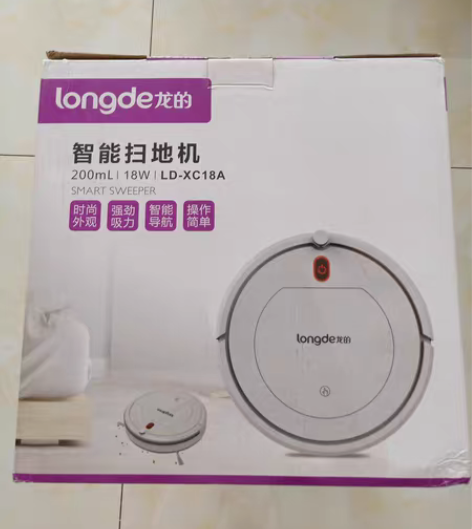 包邮龙的扫地机器人 九成新￥100??8人...