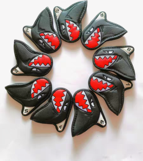 包邮韩版鲨鱼  小鸟个性高档高尔夫球杆套 ...