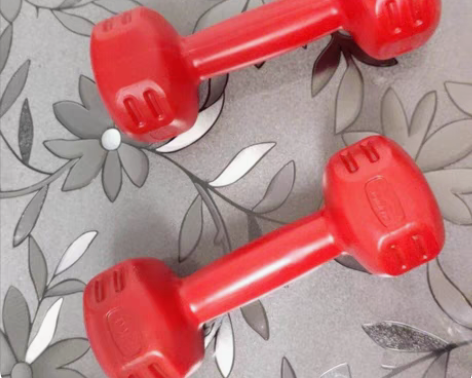 包邮【全新二手价包邮】女士小哑铃一对家用瑜...