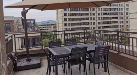 包邮特价处理太空铝铝合金户外遮阳伞庭院伞大...