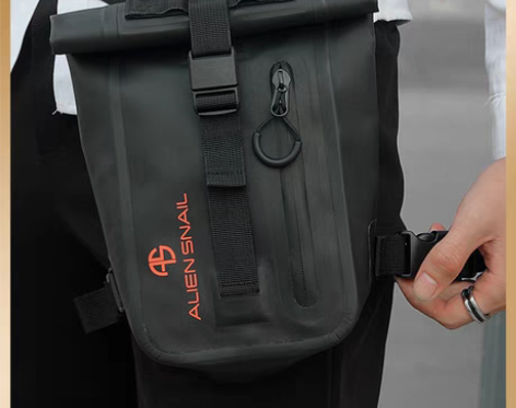 转卖个人二手不退不换 外星蜗牛摩托车腿包男...