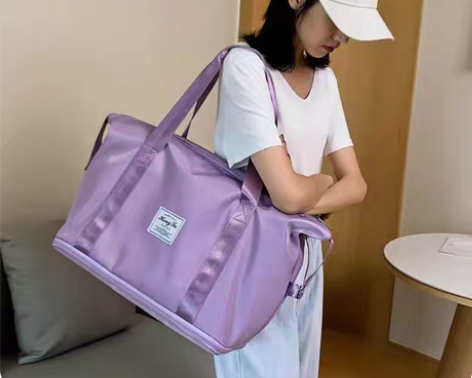 包邮大容量女旅行包手提短途旅游背包待产收纳...