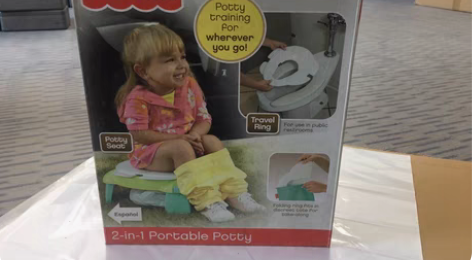 包邮正品美泰费雪 W9419宝宝便携嘘嘘乐...