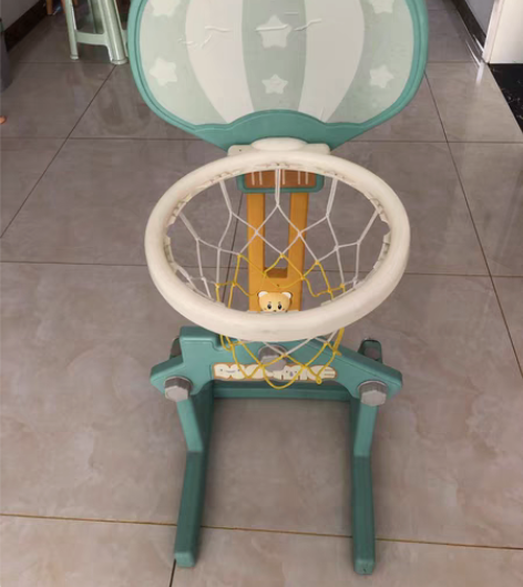 包邮儿童篮球足球架！适合3到5岁孩子玩！自...