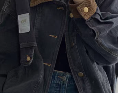 转卖ORGEING 焦迈奇同款复古做旧水洗...