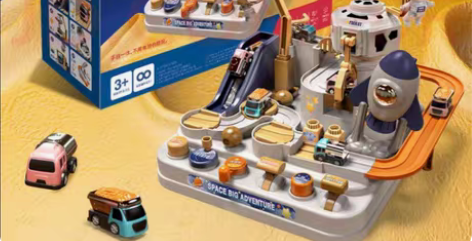 蓓臣Babytry 儿童玩具汽车闯关大冒险...