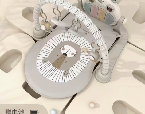 转卖【狂欢价】贝易脚踏钢琴婴儿健身架新生儿...