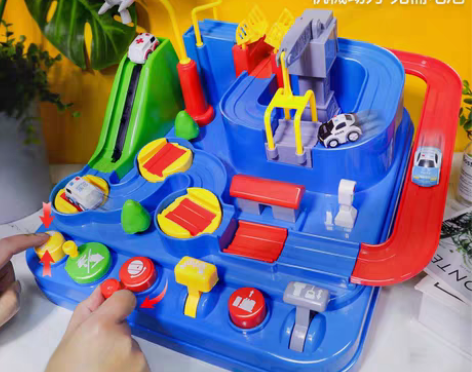 转卖越诚玩具汽车闯关大冒险小火车轨道车儿童...