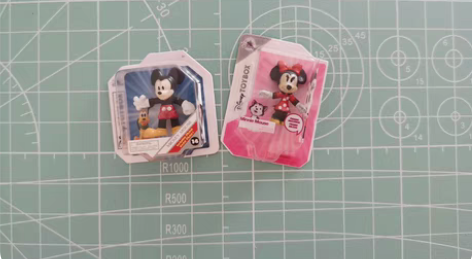 包邮ZURU迪士尼五倍惊喜球 微缩玩具摆件...