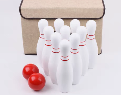 转卖儿童木质保龄球玩具室内户外大号球类运动...