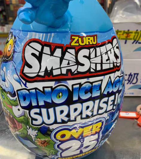包邮ZURU 爆裂小子 冰河世纪恐龙考古蛋...