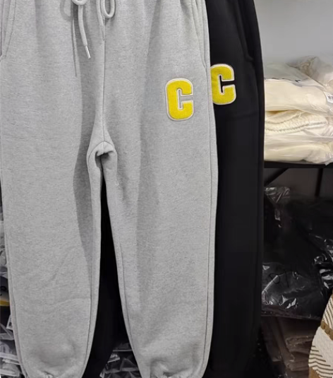 包邮工厂一手货源加绒加厚卫裤 不起球不掉毛...