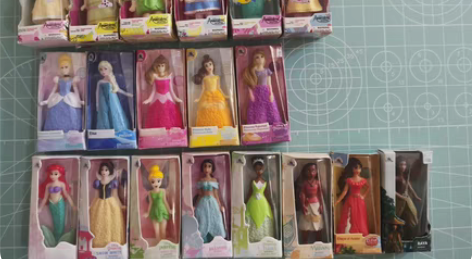 包邮ZURU迪士尼五倍惊喜球 微缩玩具摆件...