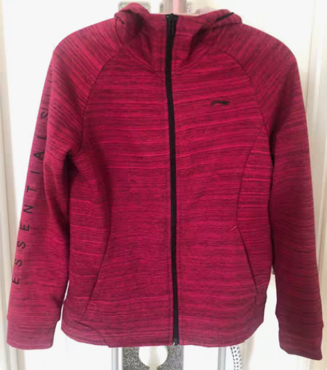 李宁女士训练系列开衫 运动户外项目：运动休...