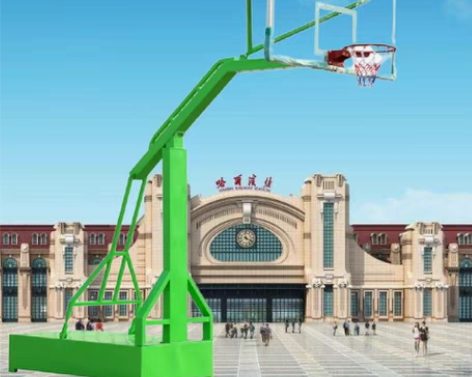 包邮平箱篮球架，实心篮筐，钢化玻璃篮板。箱...