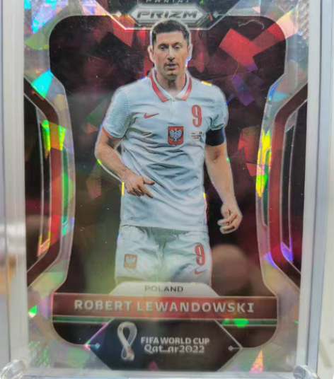 包邮2022Panini世界杯Prizm莱...