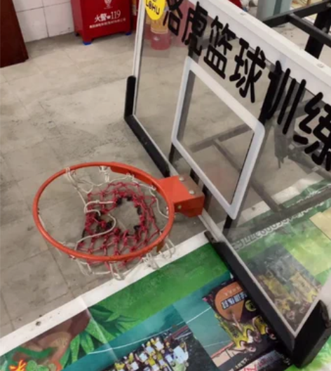 篮球架室外成人家用挂壁式篮球框户外挂墙式室...