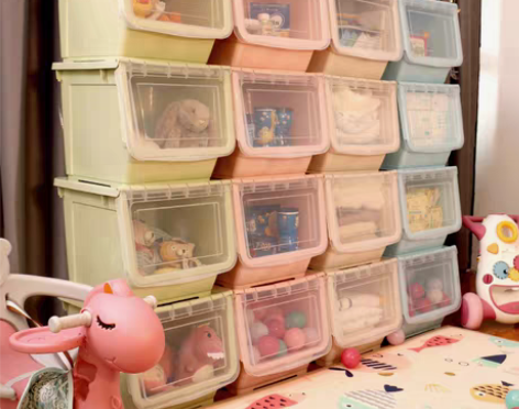 转卖加厚大号加高款前开式收纳箱车载塑料衣物...