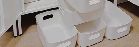 包邮处理6.9元3个收纳筐桌面收纳盒家用化...