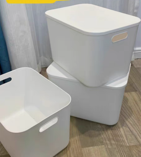 包邮（50个）全新带盖收纳盒桌面储物箱家用...