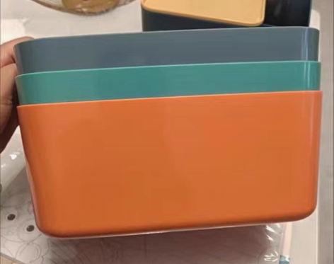包邮亏本清仓收纳筐桌面收纳盒家用化妆品置物...