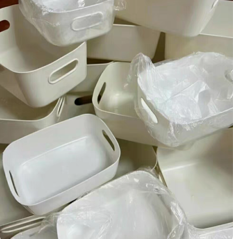 包邮店不开了，清一批收纳筐6.8元三个包邮...