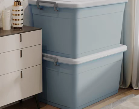 转卖【年货价】佳帮手加厚特大号收纳箱塑料衣...