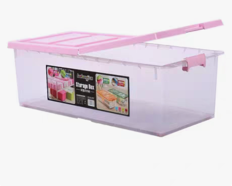 包邮现货双开门床底收纳箱衣服被子床下收纳盒...